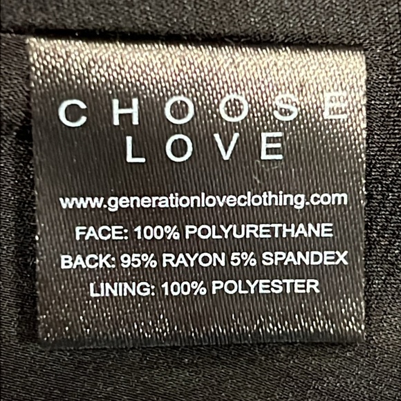 GENERATION LOVE Rafaella Vegan Leather Mini Skirt - Picture 7 of 12